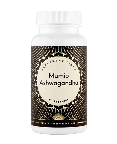 Nami Mumio Ashwagandha - 60 kaps. - cena, opinie, dawkowanie zdjęcie