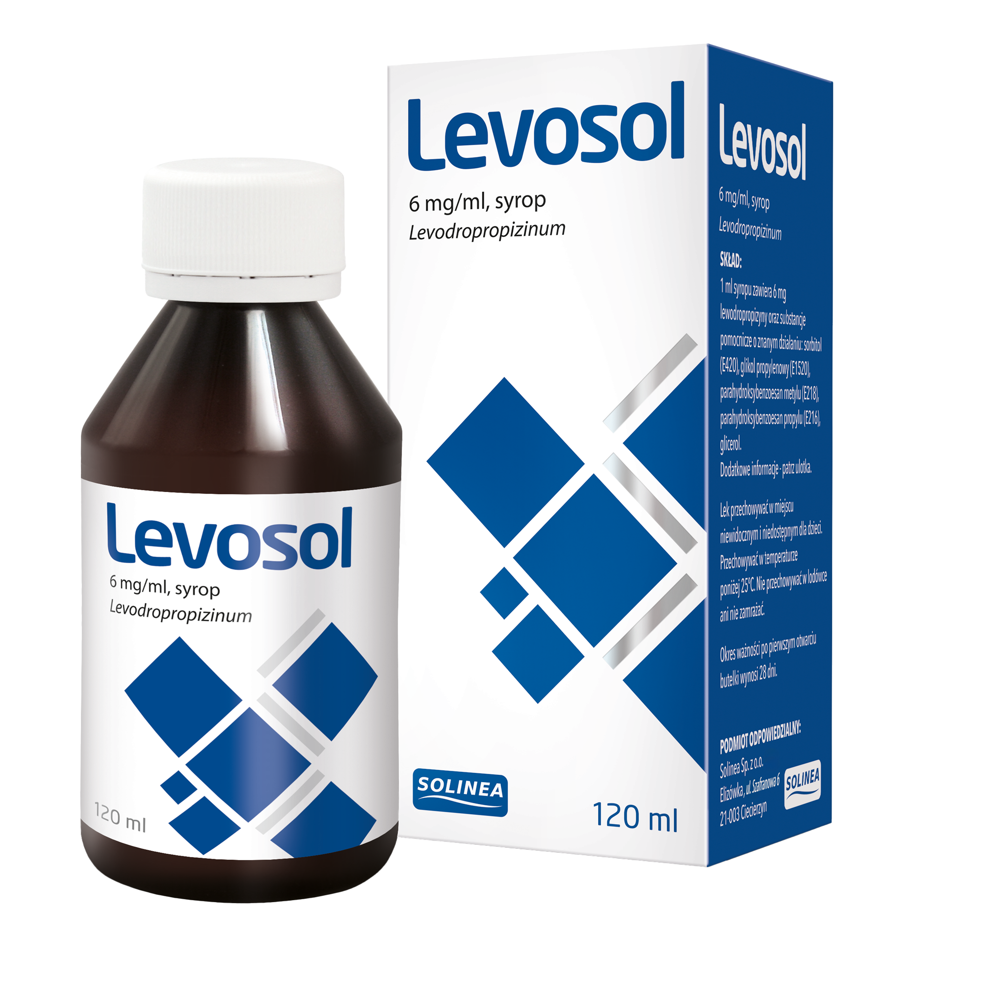 Levosol 6mg/ml syrop 120 ml zdjęcie