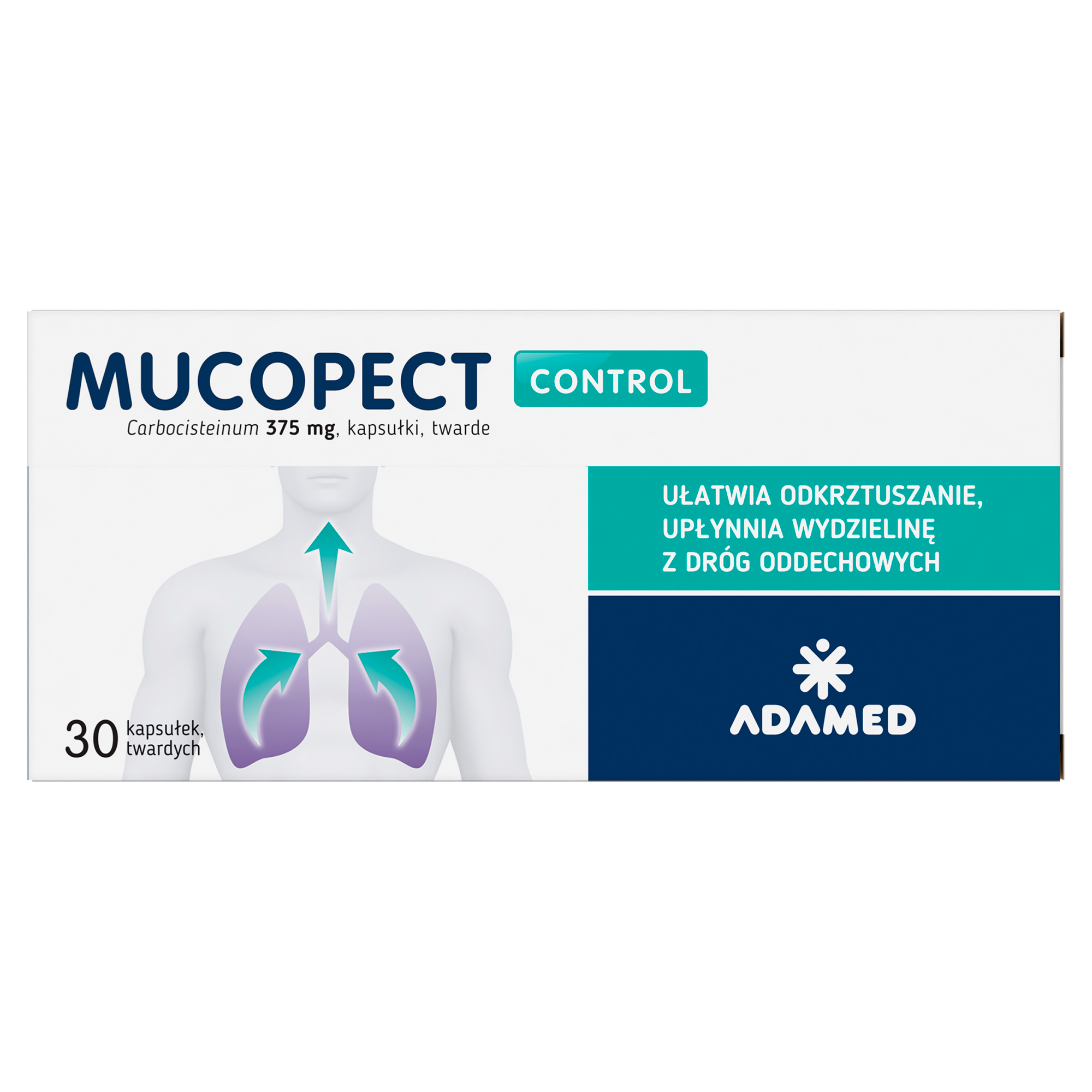 Mucopect Control  375 mg - 30 kaps. zdjęcie
