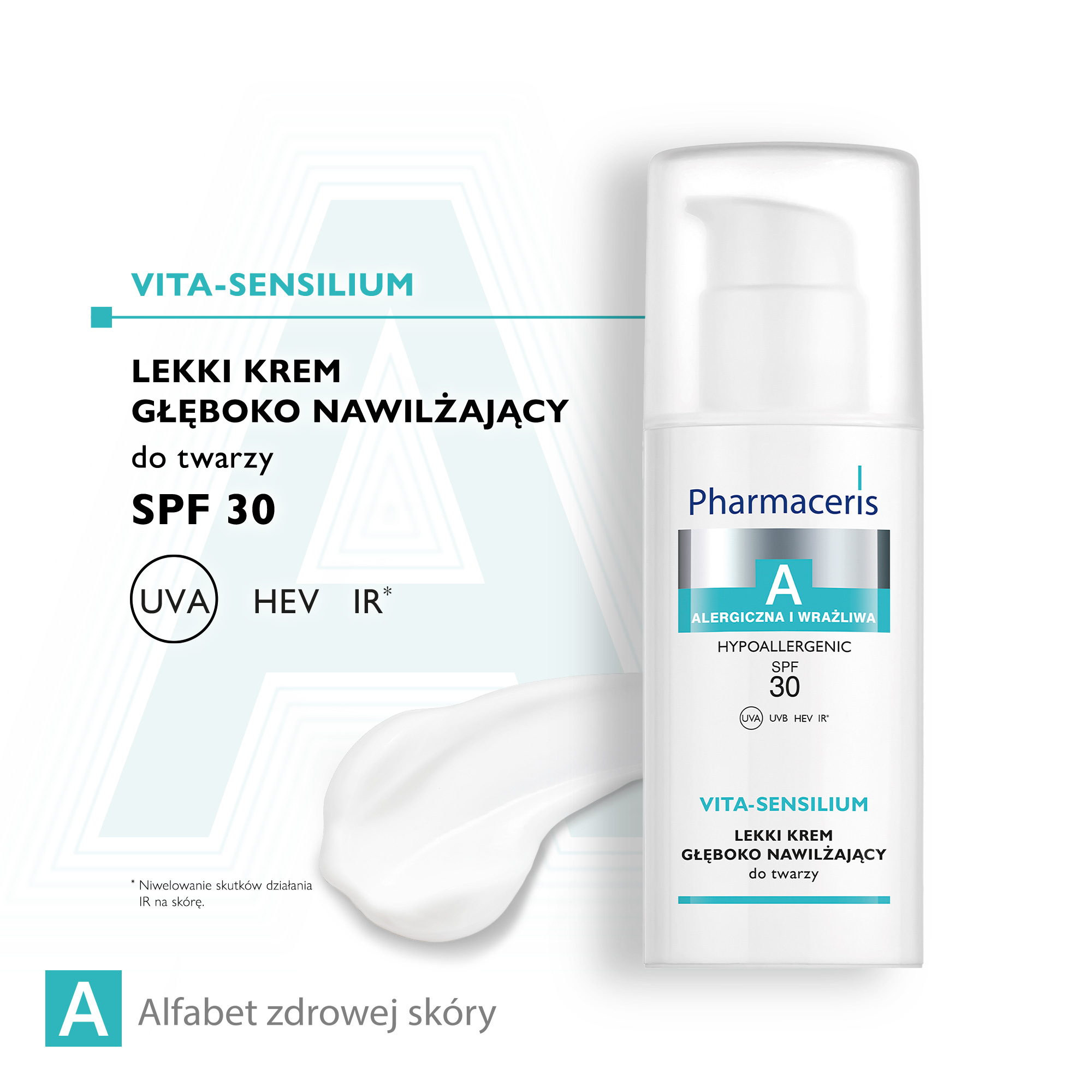 PHARMACERIS A VITA-SENSILIUM, krem do twarzy głęboko nawilżający, 50 ml