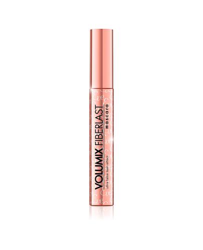 Eveline Cosmetics Volumix Fiberlast Tusz do rzęs pogrubiająco-wydłużający czarny, 10 ml, cena, opinie, stosowanie zdjęcie