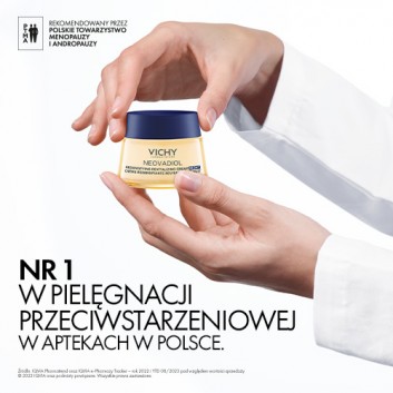 Vichy Neovadiol Przed Menopauzą ujędrniający krem na noc przywracający gęstość do każdego typu skóry 50 ml