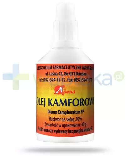 Avena olej kamforowy 30 g zdjęcie
