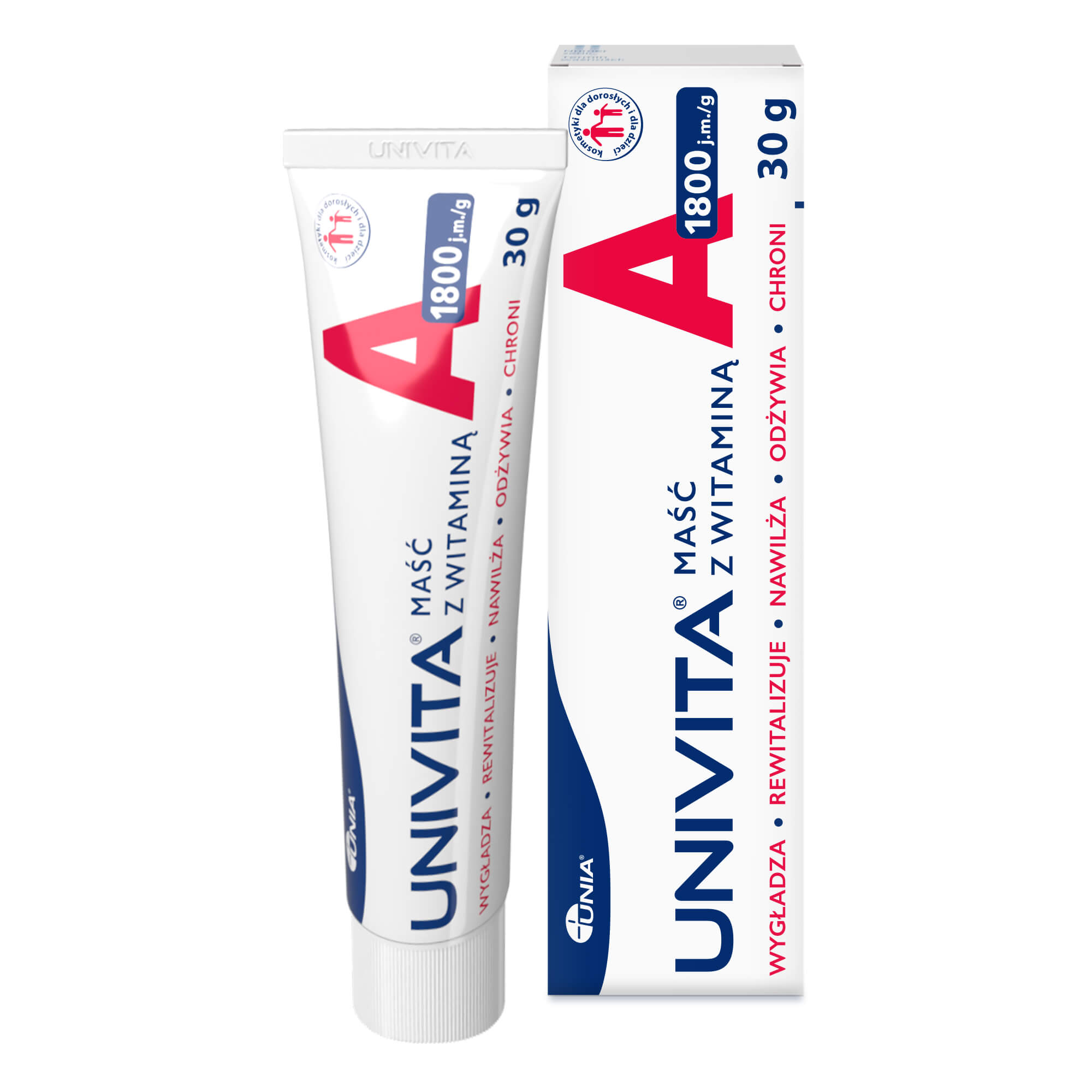 Univita maść z witaminą A 1800 j.m./g 30 g zdjęcie