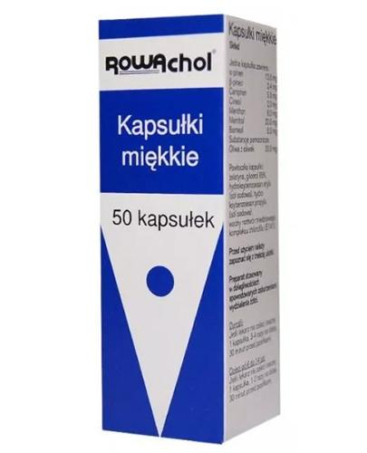 Rowachol 50 kapsułek zdjęcie