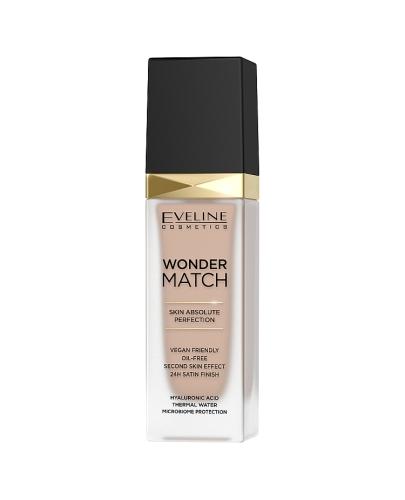 Eveline Wonder Match Luksusowy Podkład do twarzy nr 35 Sunny Beige, 30 ml zdjęcie