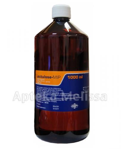 Lactulose-MIP 9,75g/15ml syrop na leczenie przewlekłych zaparć 1000 ml zdjęcie