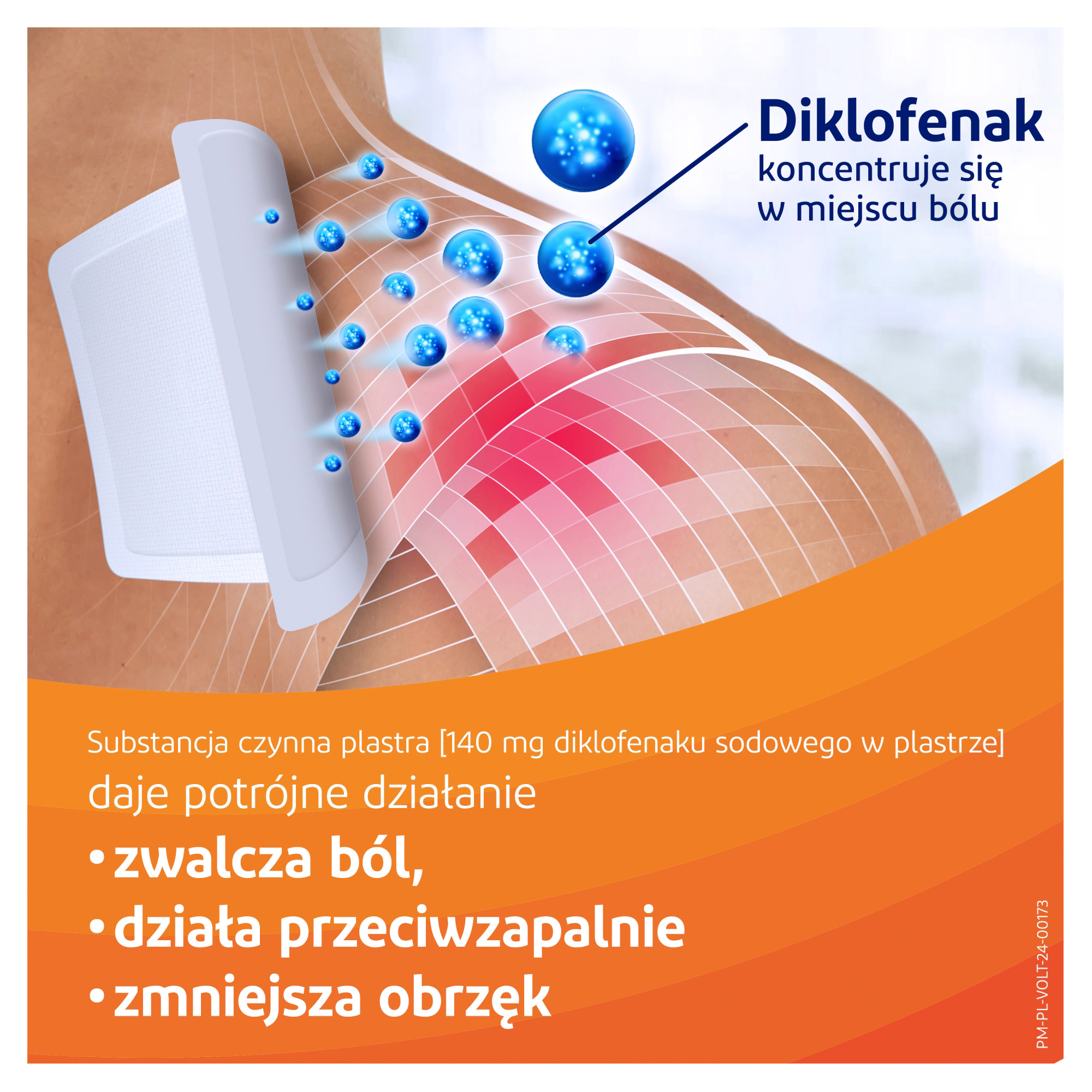 Voltaren Forte plastry lecznicze, 5 sztuk