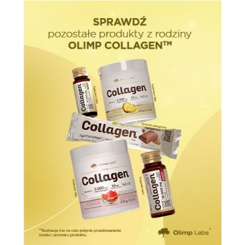 Olimp, Collagen o smaku ananasowym, ampułka, 25 ml