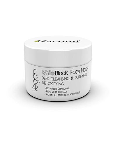 NACOMI Maska Biało - Czarna - 50 ml - cena, stosowanie, opinie  zdjęcie
