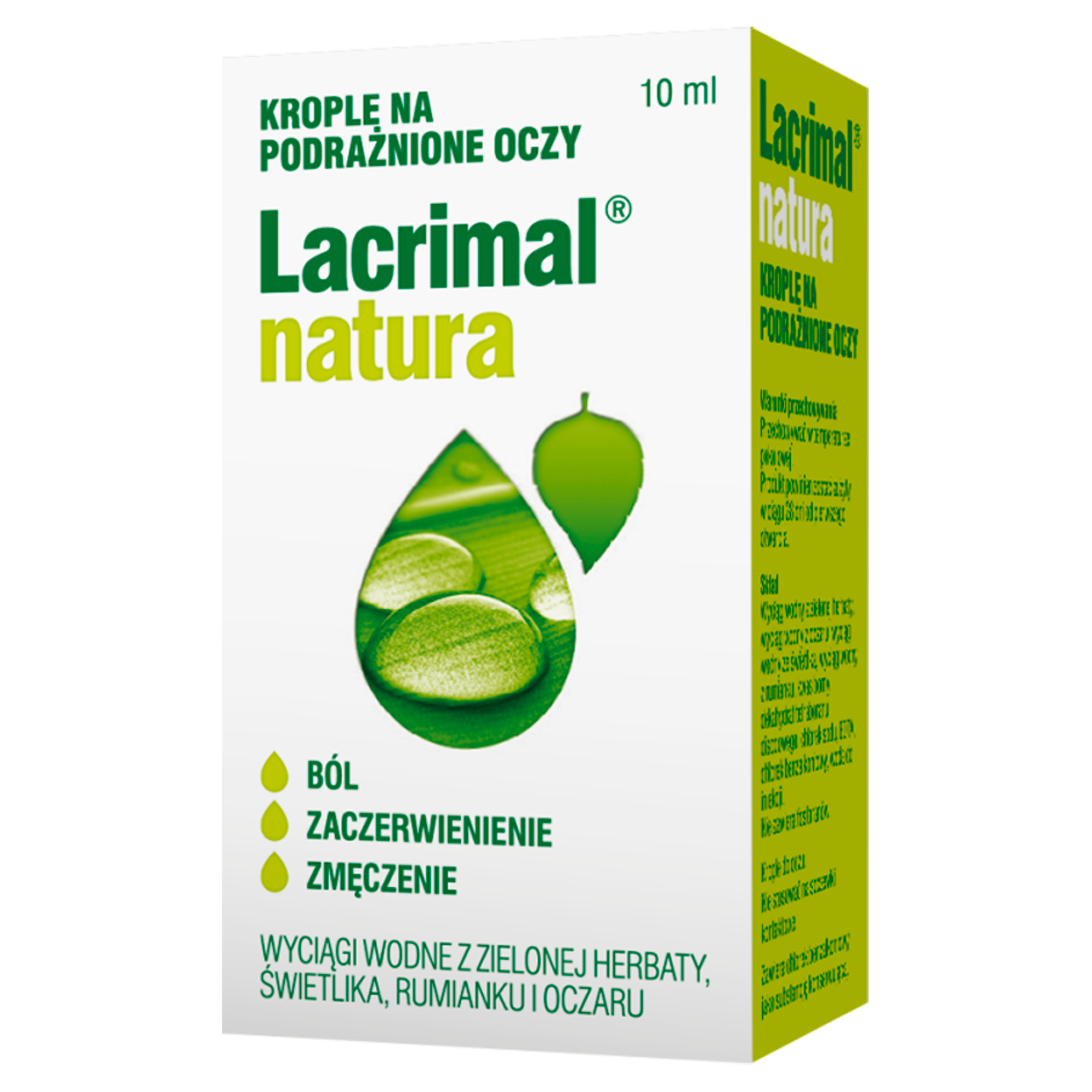 Lacrimal Natura krople na podrażnione oczy 10 ml zdjęcie