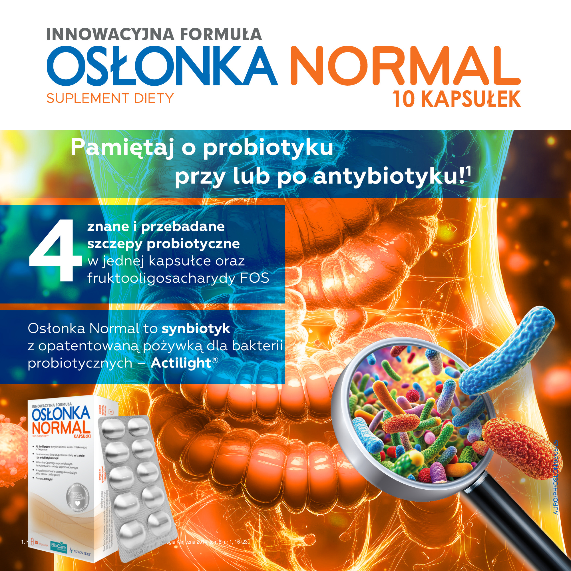 Osłonka Normal, kapsułki, 10 sztuk