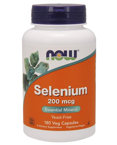 NOW Foods Selenium 200 µg 180 kapsułek wegetariańskich zdjęcie