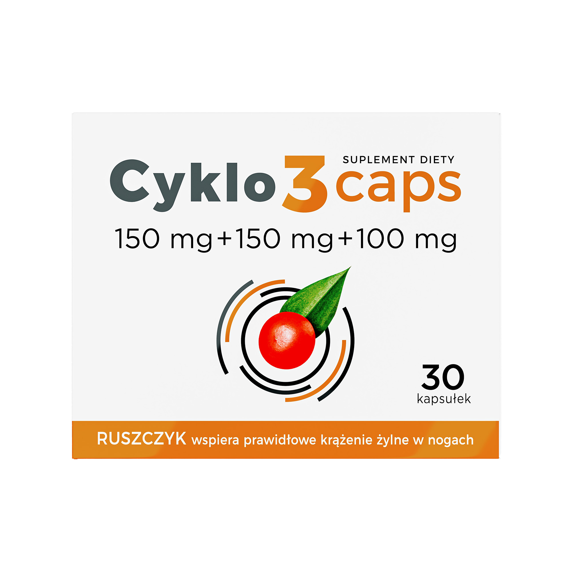 Cyklo3caps, kapsułki, 30 sztuk zdjęcie