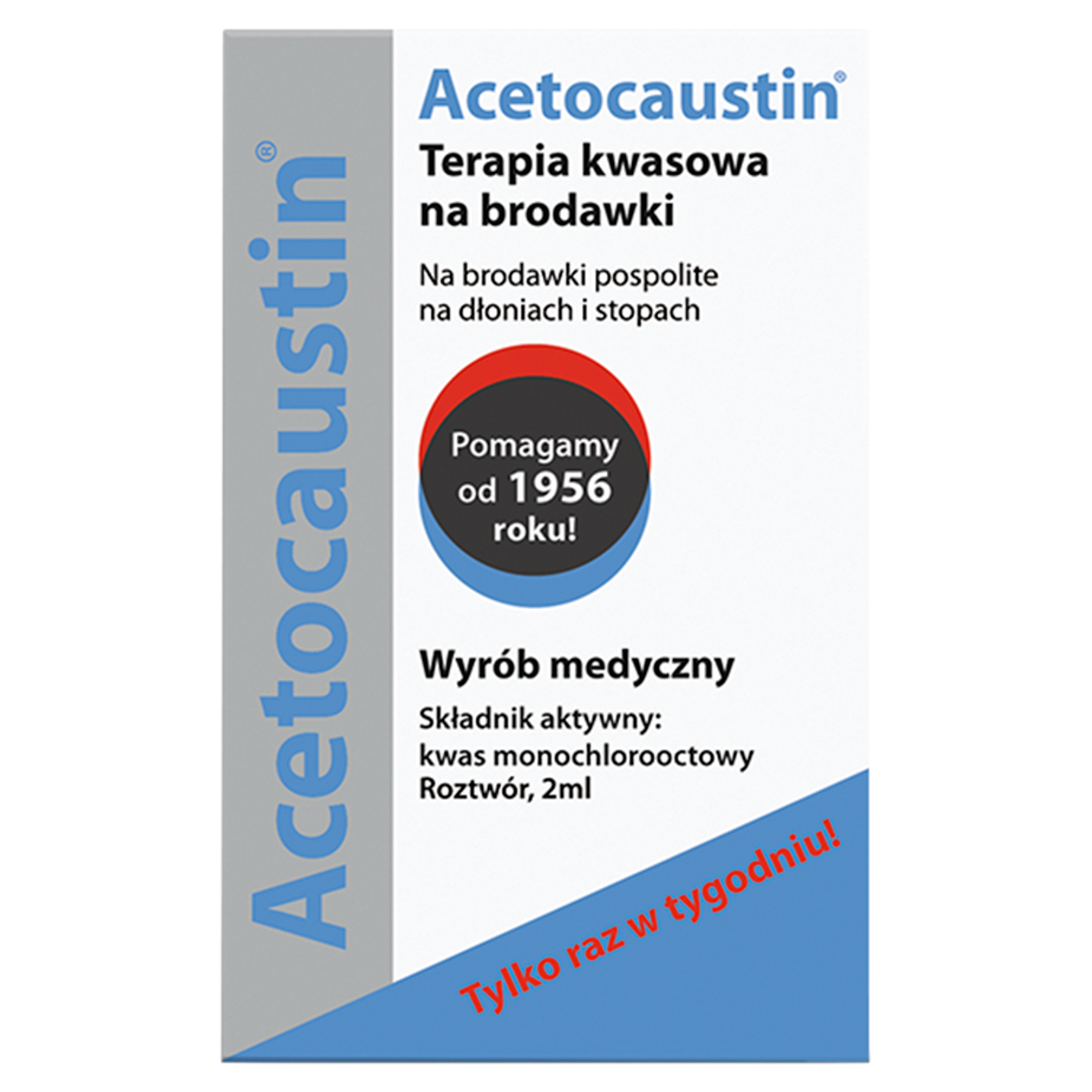 Acetocaustin Terapia na brodawki kwasowa, 2 ml zdjęcie