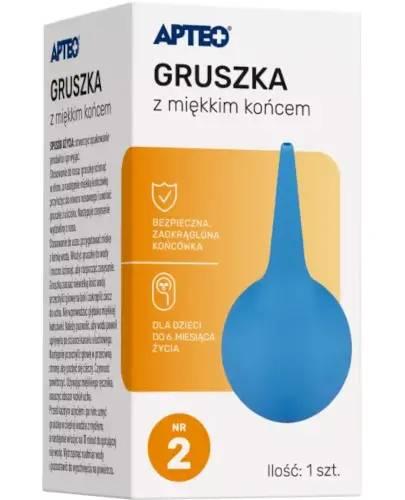 Apteo Gruszka z miękkim końcem nr 2 1 sztuka  zdjęcie