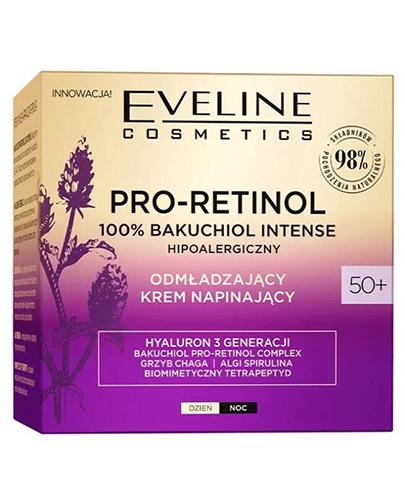 Eveline Cosmetics Pro-Retinol przeciwzmarszczkowy krem napinający 50+, 50 ml, cena, wskazania, właściwości zdjęcie