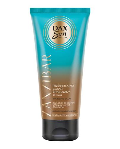 Dax Sun Rozświetlający Balsam brązujący każdy rodzaj karnacji Zanzibar, 150 ml, cena, opinie, skład  zdjęcie