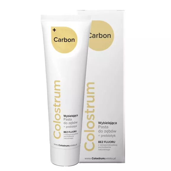 Colostrum Carbon, wybielająca pasta do zębów, 75 ml zdjęcie