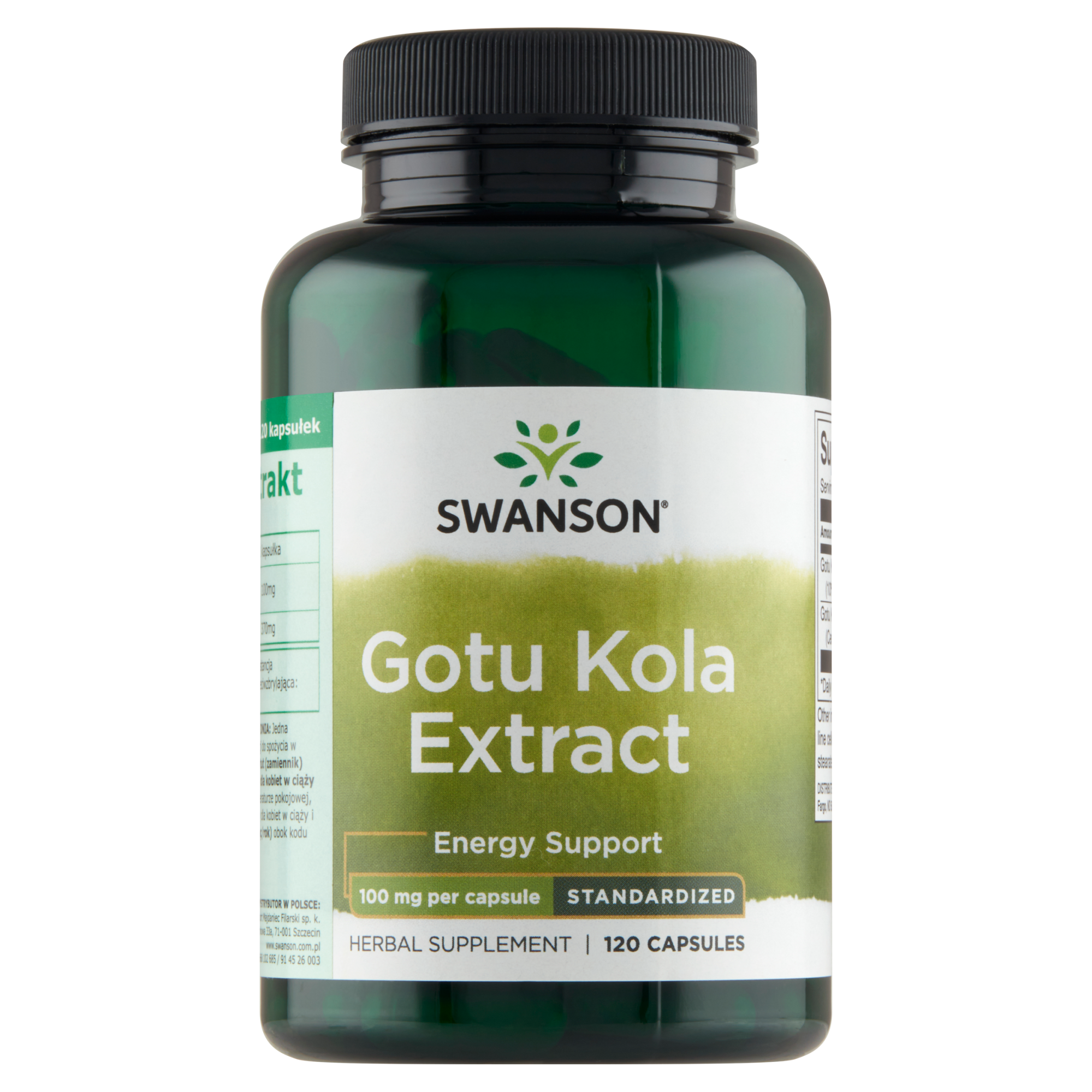 SWANSON Gotu kola - 120 kaps. zdjęcie