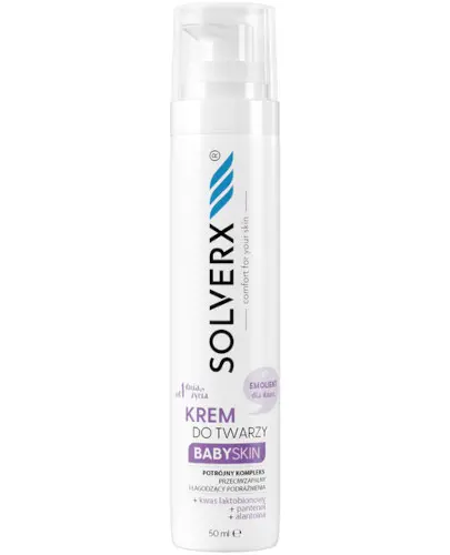Solverx Baby Skin krem do twarzy od 1 dnia życia 50 ml zdjęcie