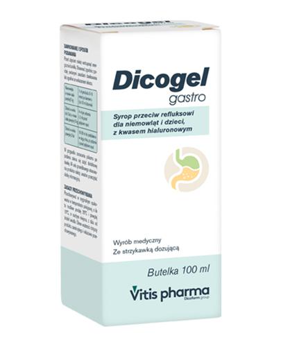 Dicogel Gastro, syrop przeciw refluksowi dla dzieci i niemowląt, 100 ml zdjęcie
