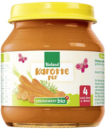 Lebenswert Danie dla niemowląt marchewka od 4 miesiąca - 125 g. zdjęcie