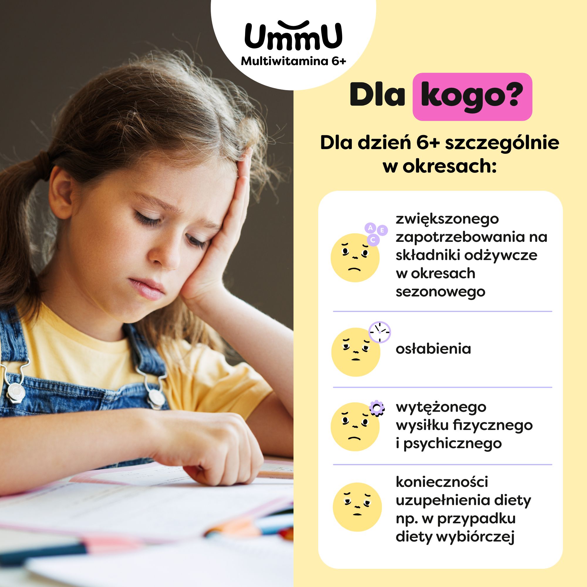 UmmU Multiwitamina 6+ krople, 30 ml