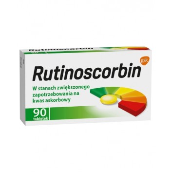 Rutinoscorbin, tabletki powlekane, 90 sztuk