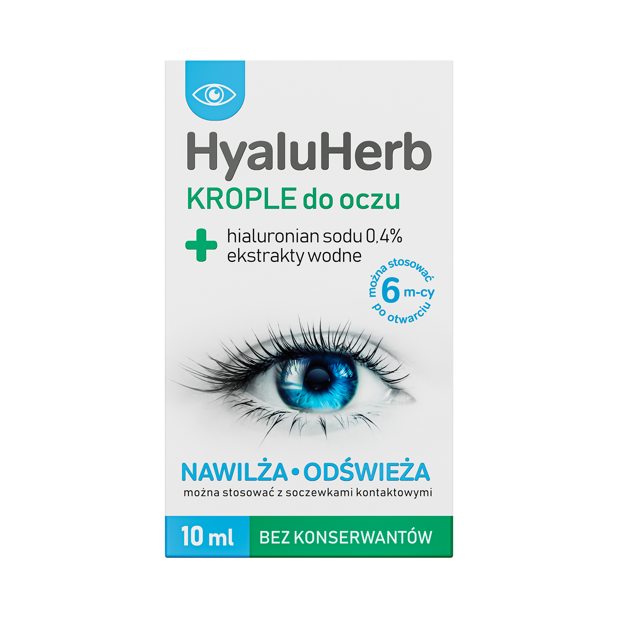 HyaluHerb Krople do oczu, 10 ml zdjęcie