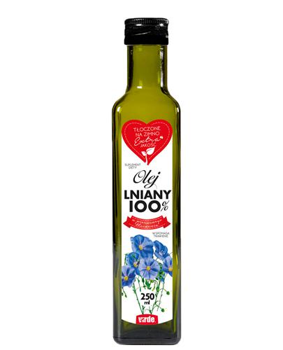 Virde Olej lniany 100% - 250 ml - cena, opinie, wskazania zdjęcie