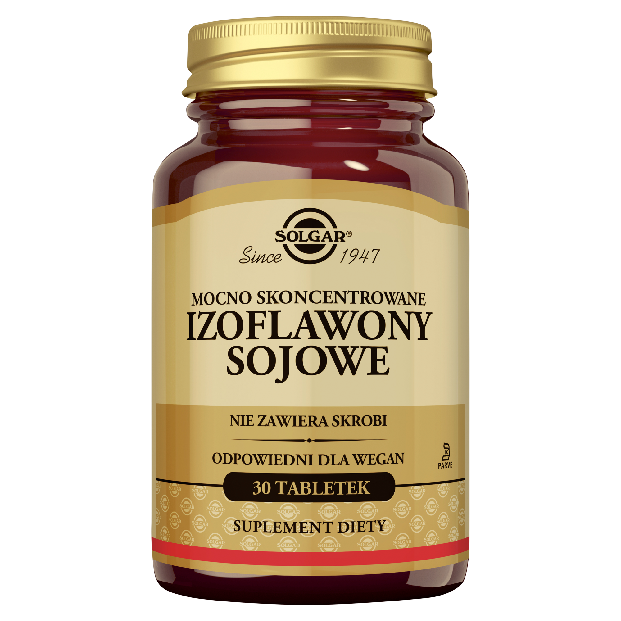 SOLGAR Izoflawony Sojowe silnie skoncentrowane 30 tabletek zdjęcie