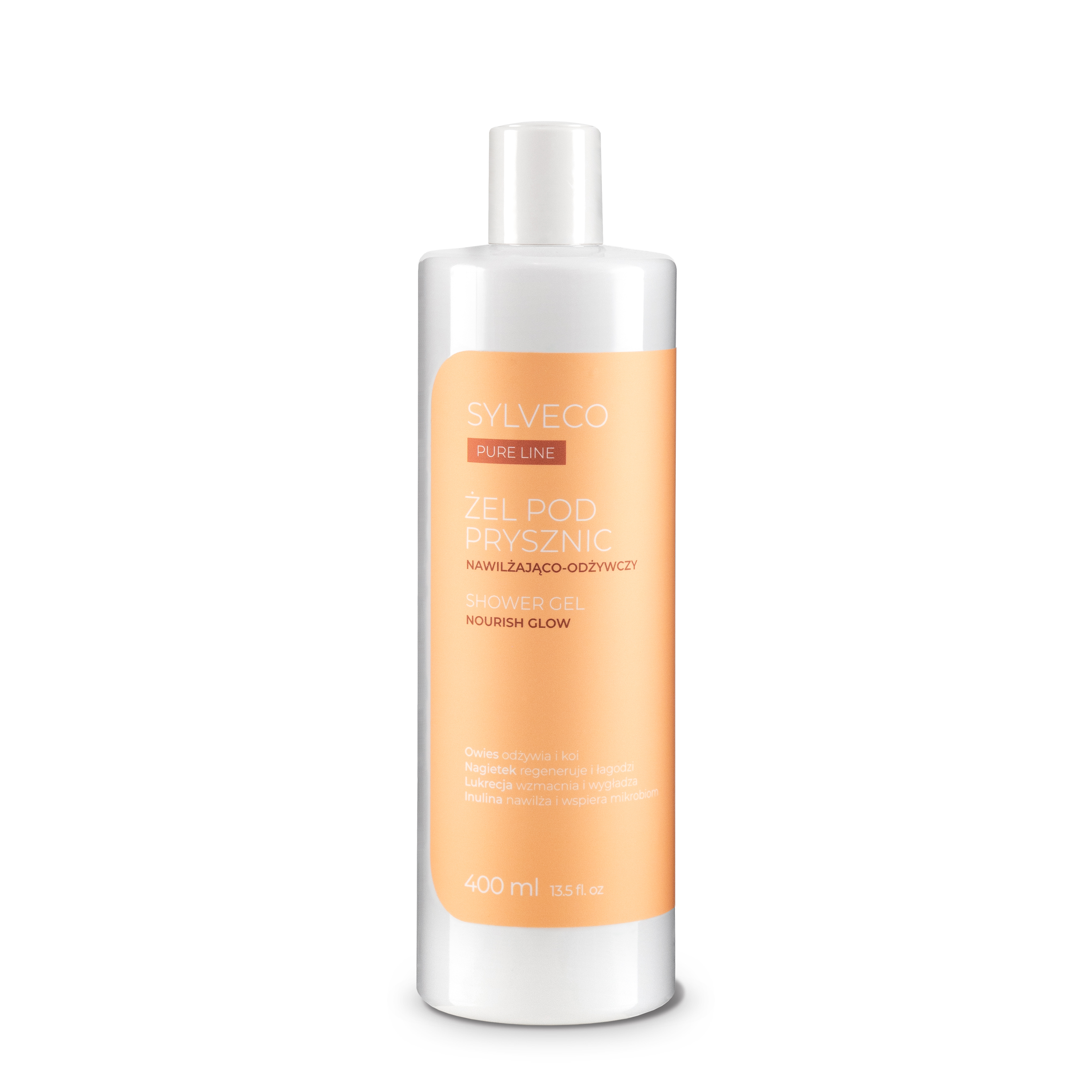 Sylveco Pure Line, Nawilżająco-odżywczy żel pod prysznic, 400 ml zdjęcie