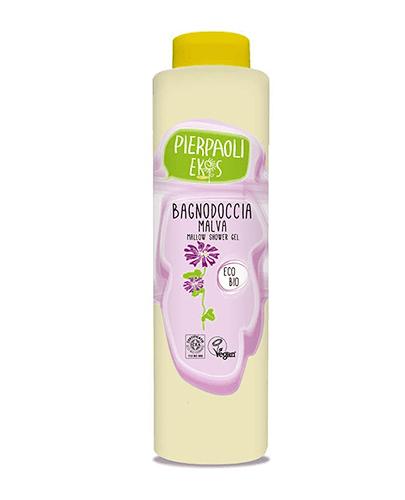 Pierpaoli Ekos Nawilżający, kojący żel pod prysznic z organicznym ekstraktem z malwy, 500 ml zdjęcie