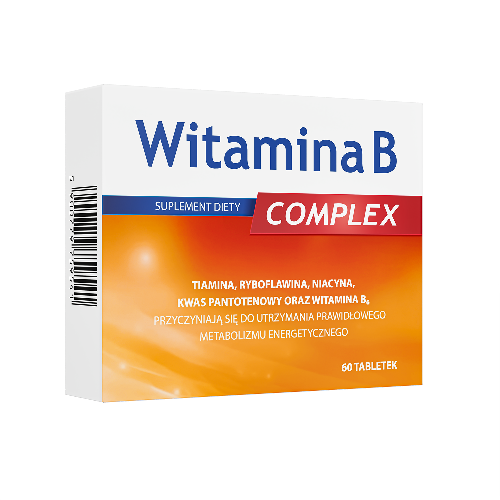 Witamina B Complex, tabletki, 60 sztuk