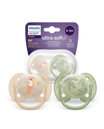 Avent Ultra Soft SCF091/07 Smoczek uspokajający 0-6 m, 2 sztuki zdjęcie