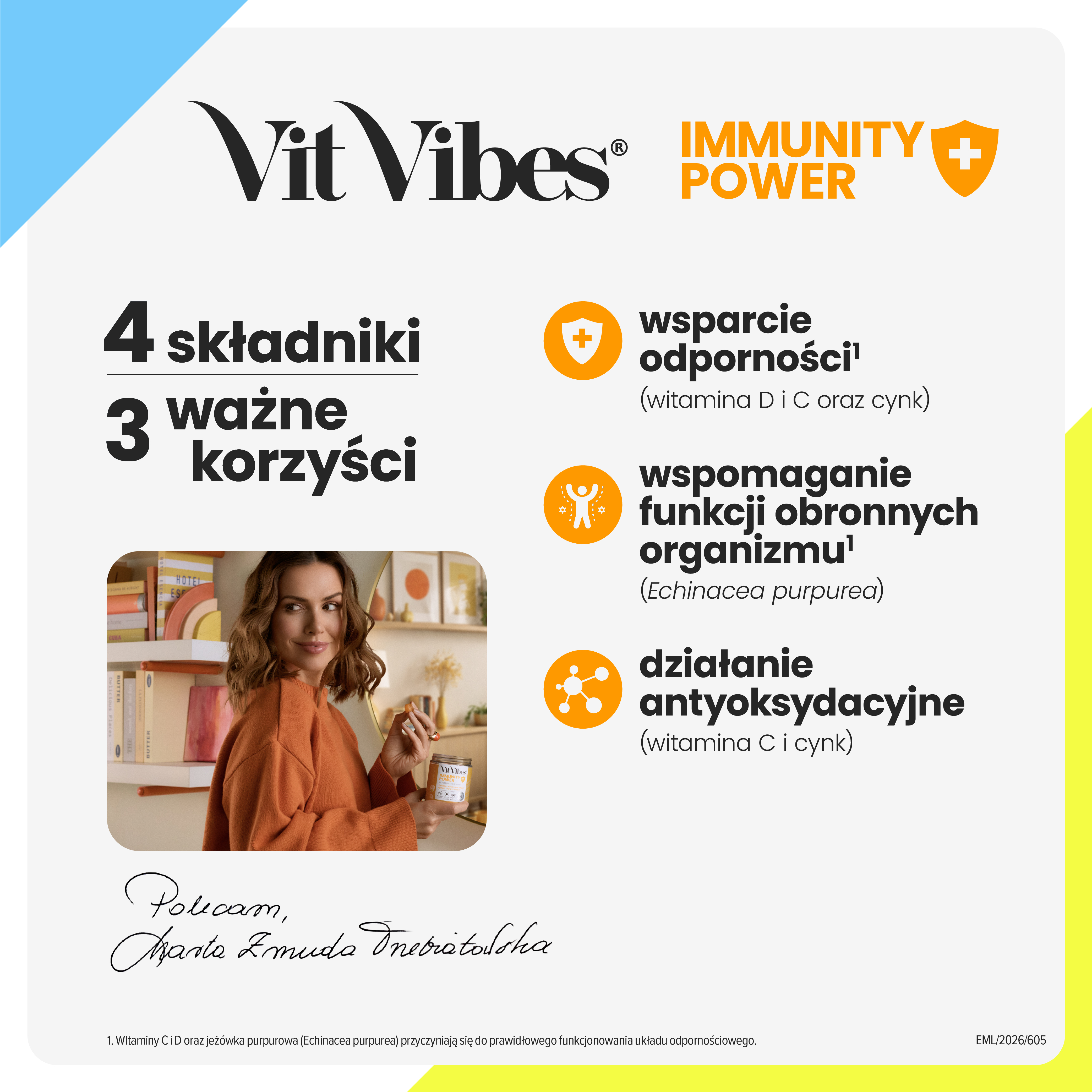 Vit Vibes Immunity Power, żelki, 60 sztuk