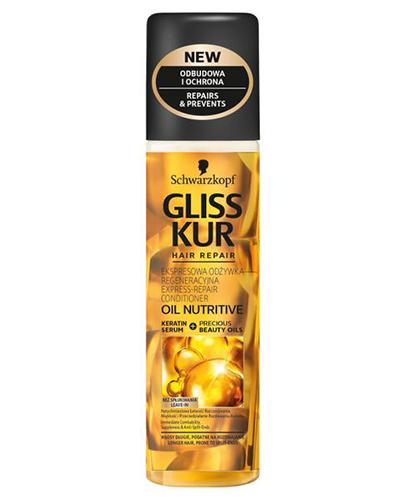 Gliss Oil Nutritive Ekspresowa odżywka - 200 ml - cena, opinie, stosowanie zdjęcie