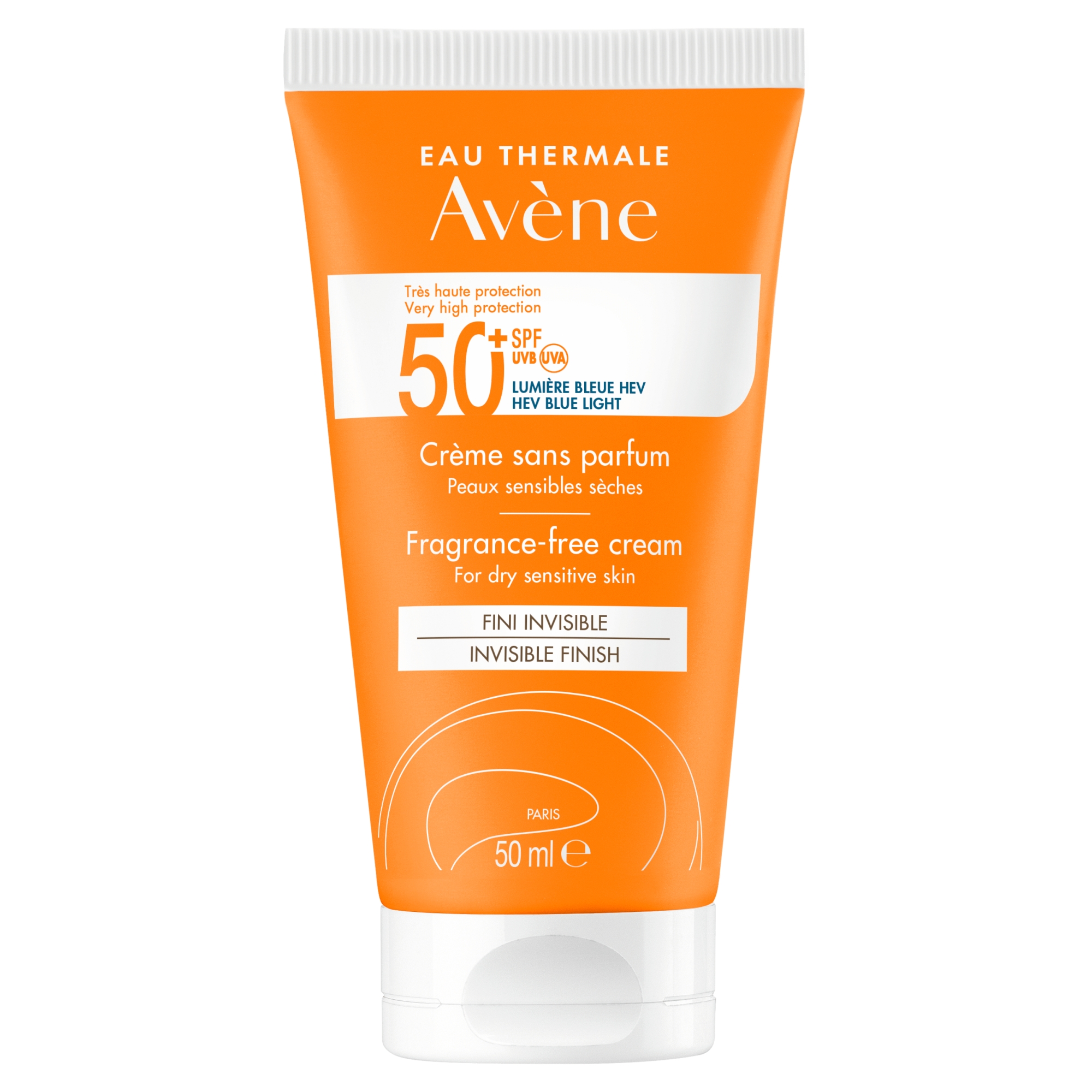 Avene krem przeciwsłoneczny bez zapachu SPF50+ bardzo wysoka ochrona 50 ml