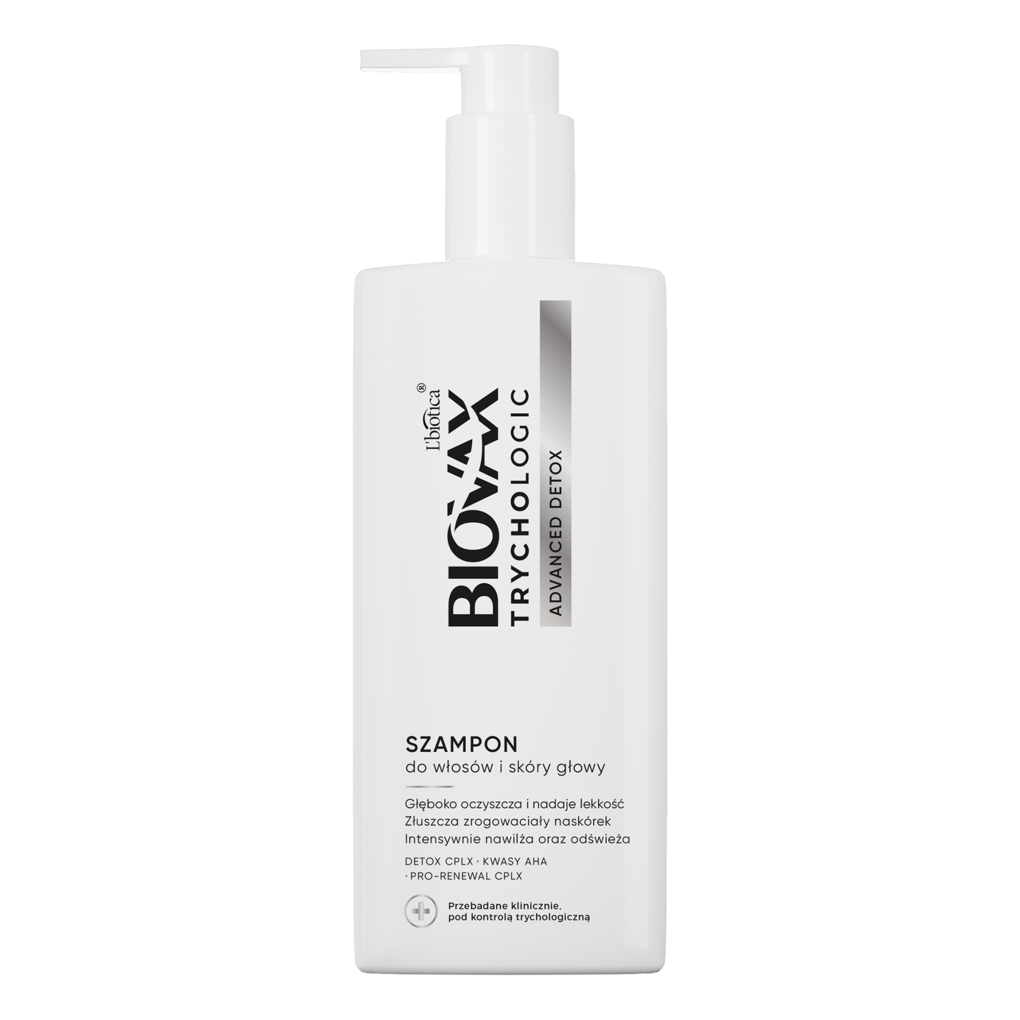 Biovax Trychologic Advanced Detox, Szampon do włosów i skóry głowy, 200 ml zdjęcie