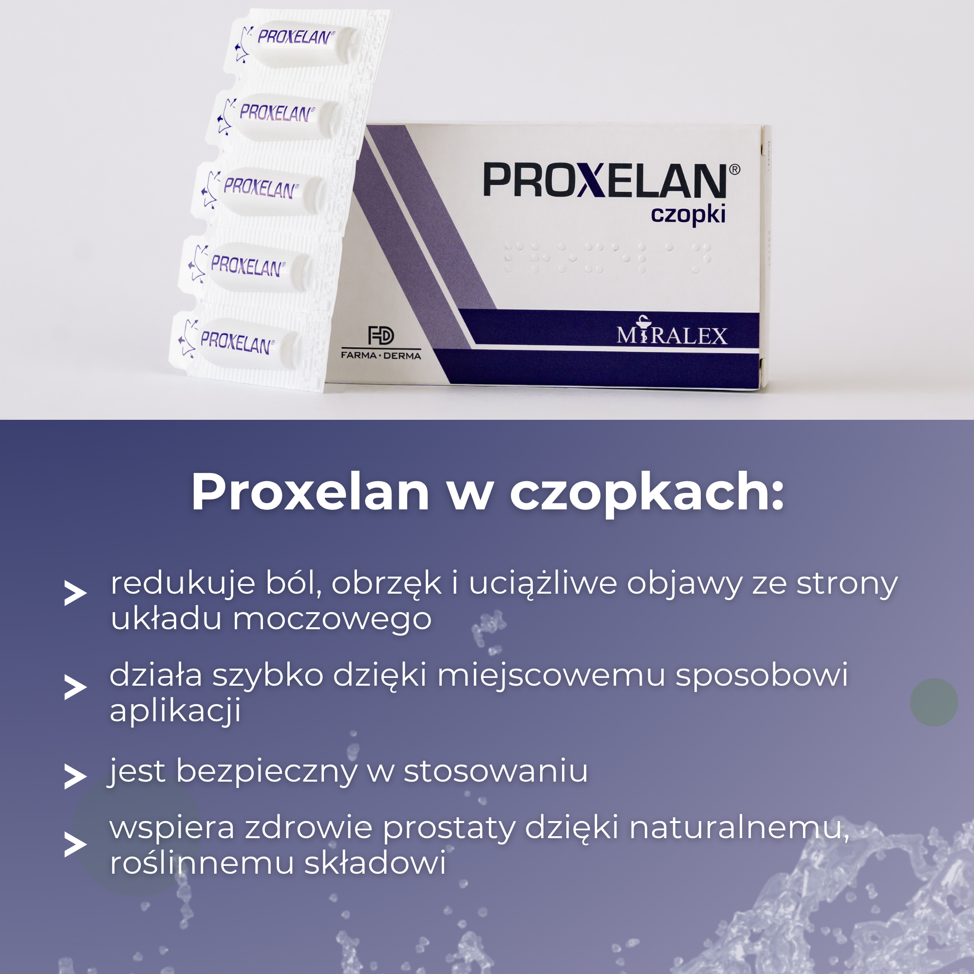 Proxelan 10 czopków 2 g