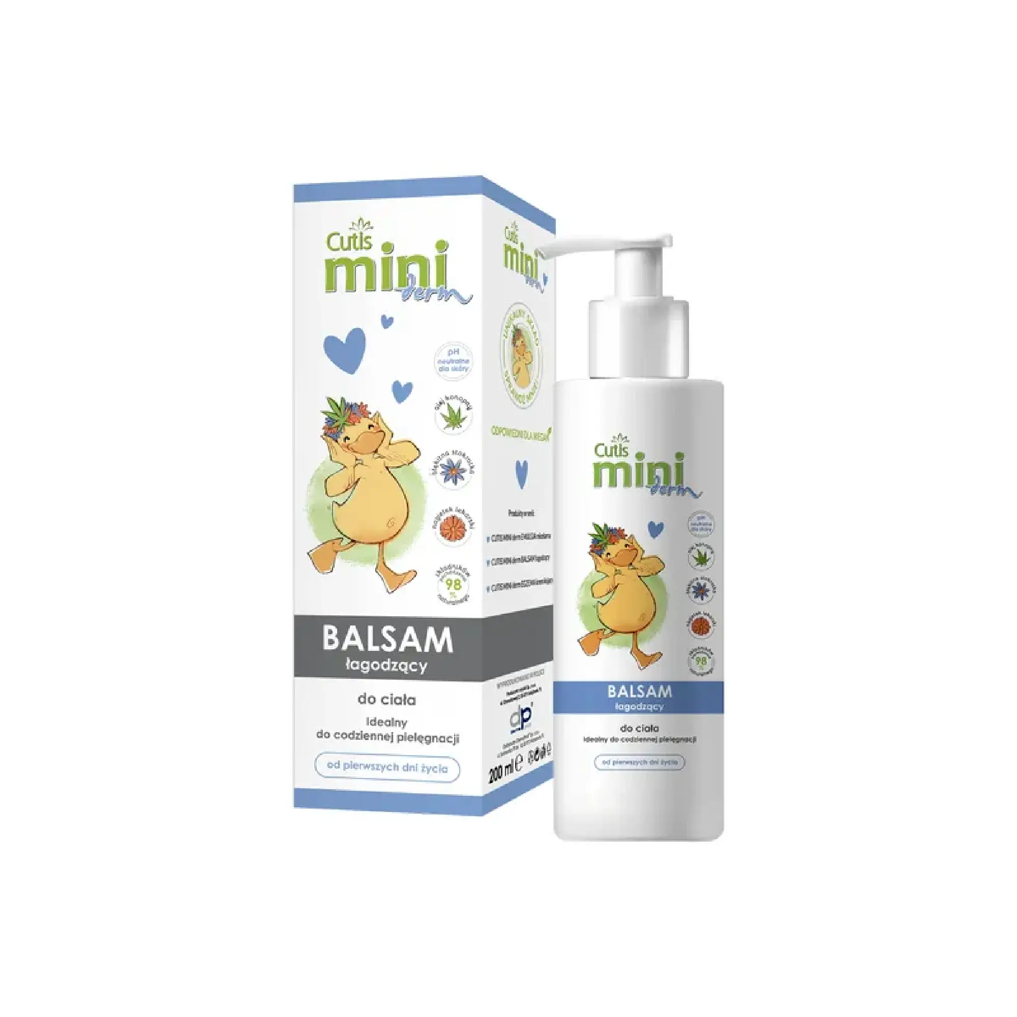 Cutis Miniderm balsam łagodzący do ciała, 200 ml zdjęcie