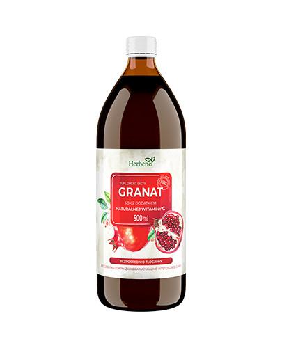 Granat Sok z dodatkiem naturalnej witaminy C 500 ml zdjęcie