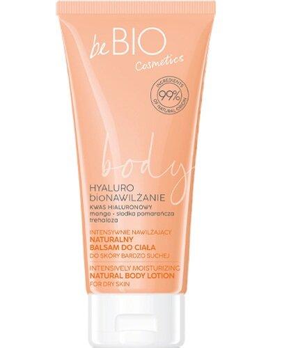 BeBio Hyaluro BIOnawilżanie Naturalny Balsam do ciała intensywnie nawilżający Mango + Słodka pomarańcza, 200 ml zdjęcie