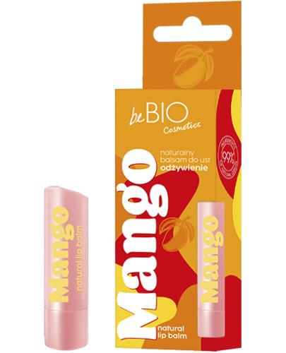 BeBio Naturalny, odżywczy balsam do ust z dodatkiem masła mango, 5 g zdjęcie