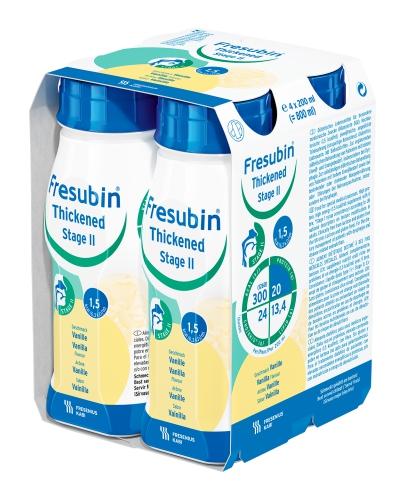 Fresubin Thickened Stage 2 o smaku waniliowym - 4 x 200 ml - cena, opinie, skład  zdjęcie