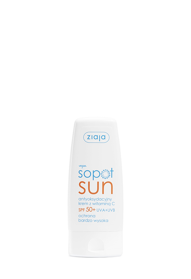 Ziaja Sopot Sun antyoksydacyjny krem SPF50+ z witaminą C 50 ml zdjęcie