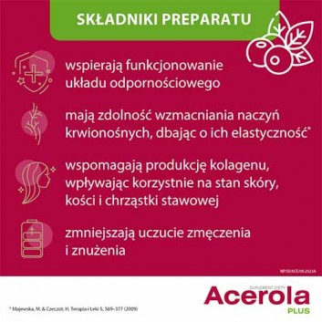Acerola Plus  60 tabletek NutroPharma 