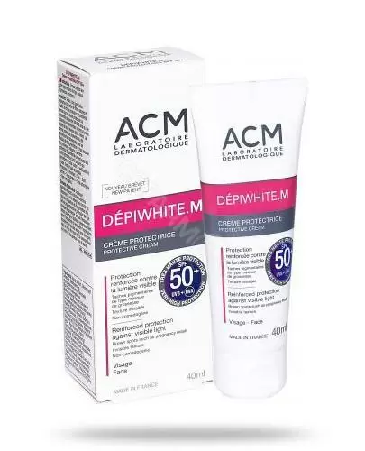 ACM DepiWhite M krem ochronny SPF50+ na przebarwienia 40 ml zdjęcie