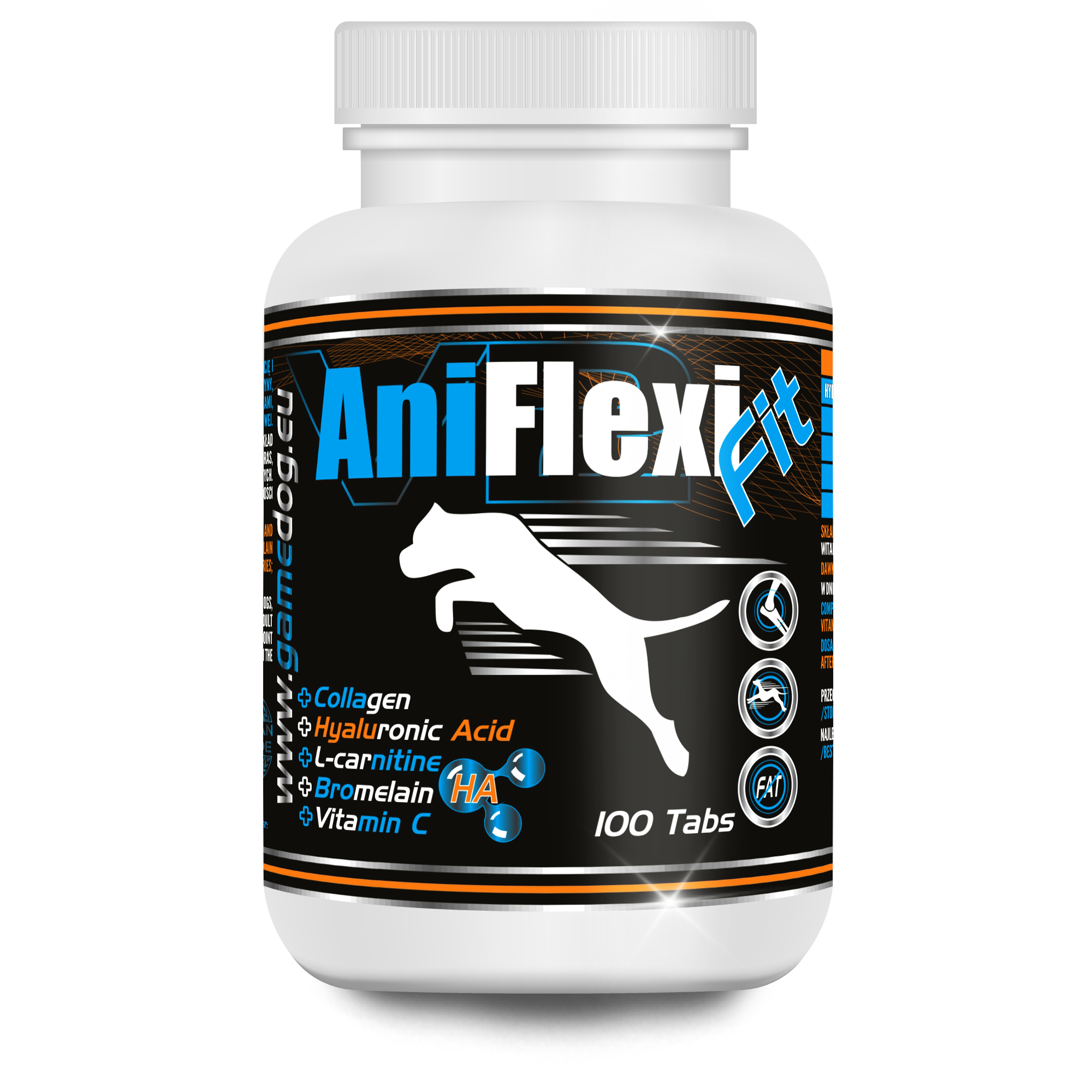 Game Dog AniFlexi Fit V2, 100 tabletek zdjęcie